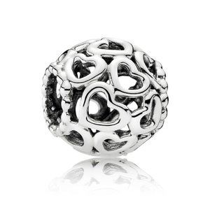 RETIRED Authentic Pandora Open Your Heart Charm